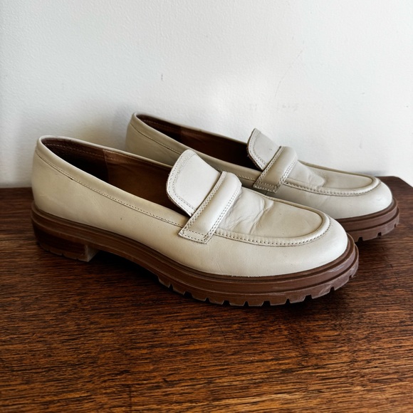 Madewell the Bradley lug sole loafer in leather - Picture 3 of 9